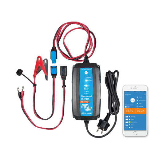 Chargeur Blue Smart IP65 12/5 + connecteur DC Chargeur Blue Smart IP65 12/5 + connecteur DC