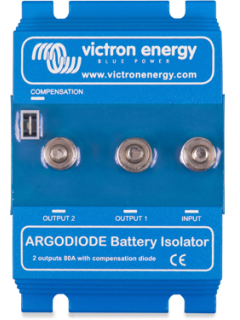 Répartiteur 2 batteries 80A à diode argo 80-2SC