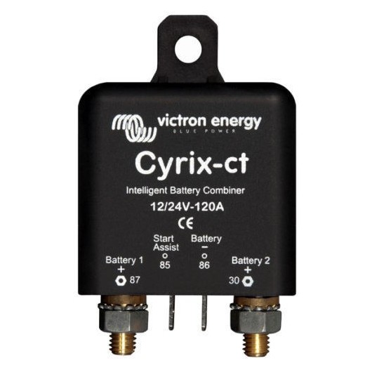 Coupleur de batteries 12V / 24V -120A Cyrix-ct