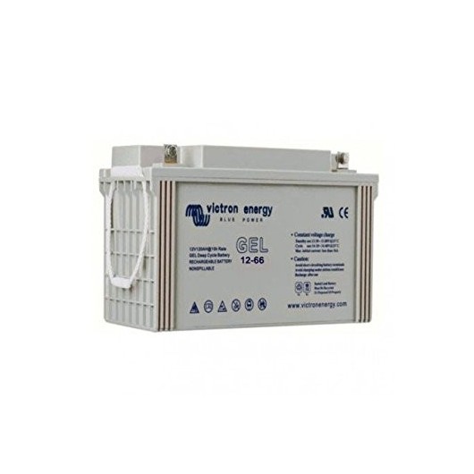 Batterie 12V/66Ah Gel Deep Cycle vue de côté Batterie 12V/66Ah Gel Deep Cycle vue de côté