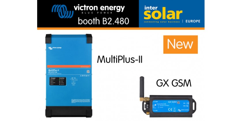 Intersolar Europe 2018 - new products Victron Energy