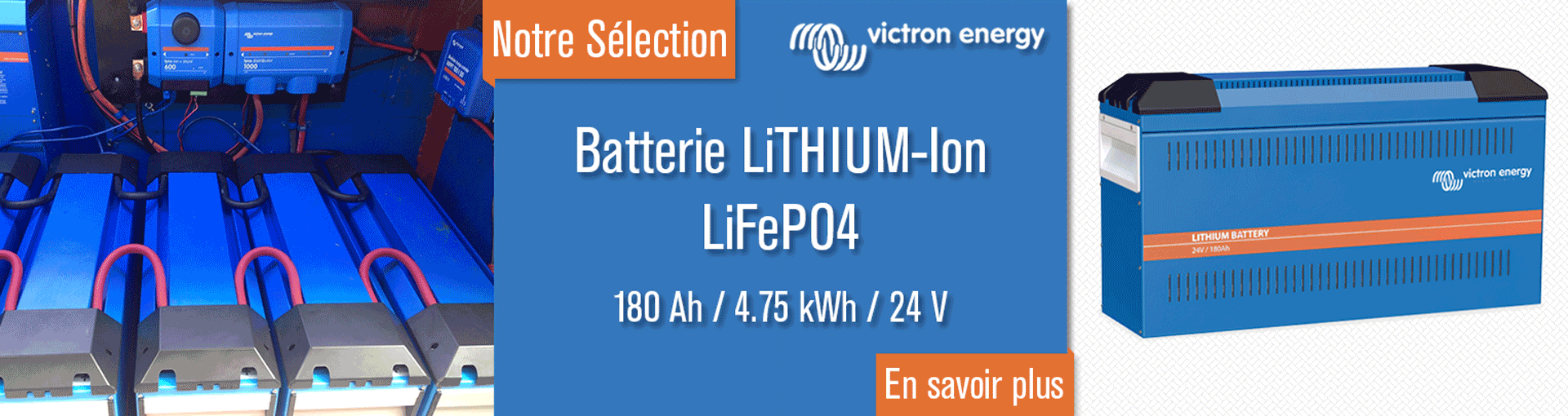 Batterie lithium ion LifePo4 Victron Energy