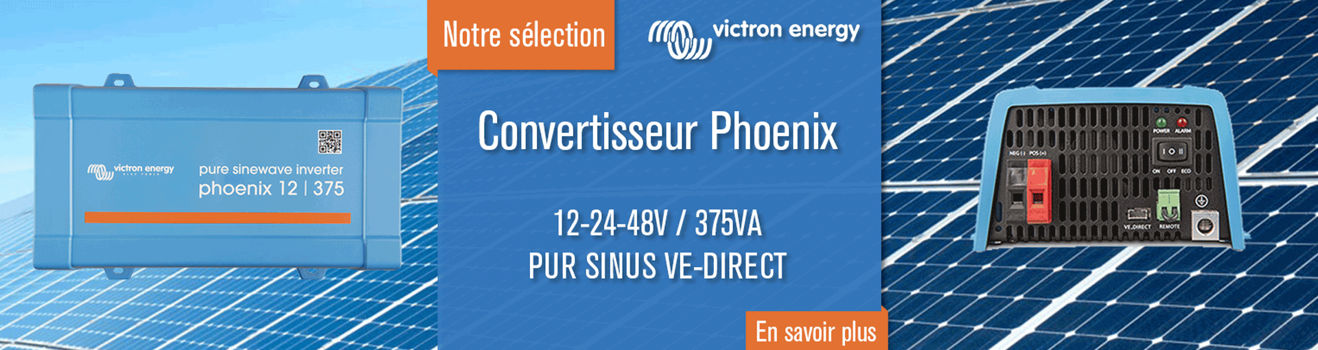 Convertisseur Phoenix 12V 375VA - Victron Energy